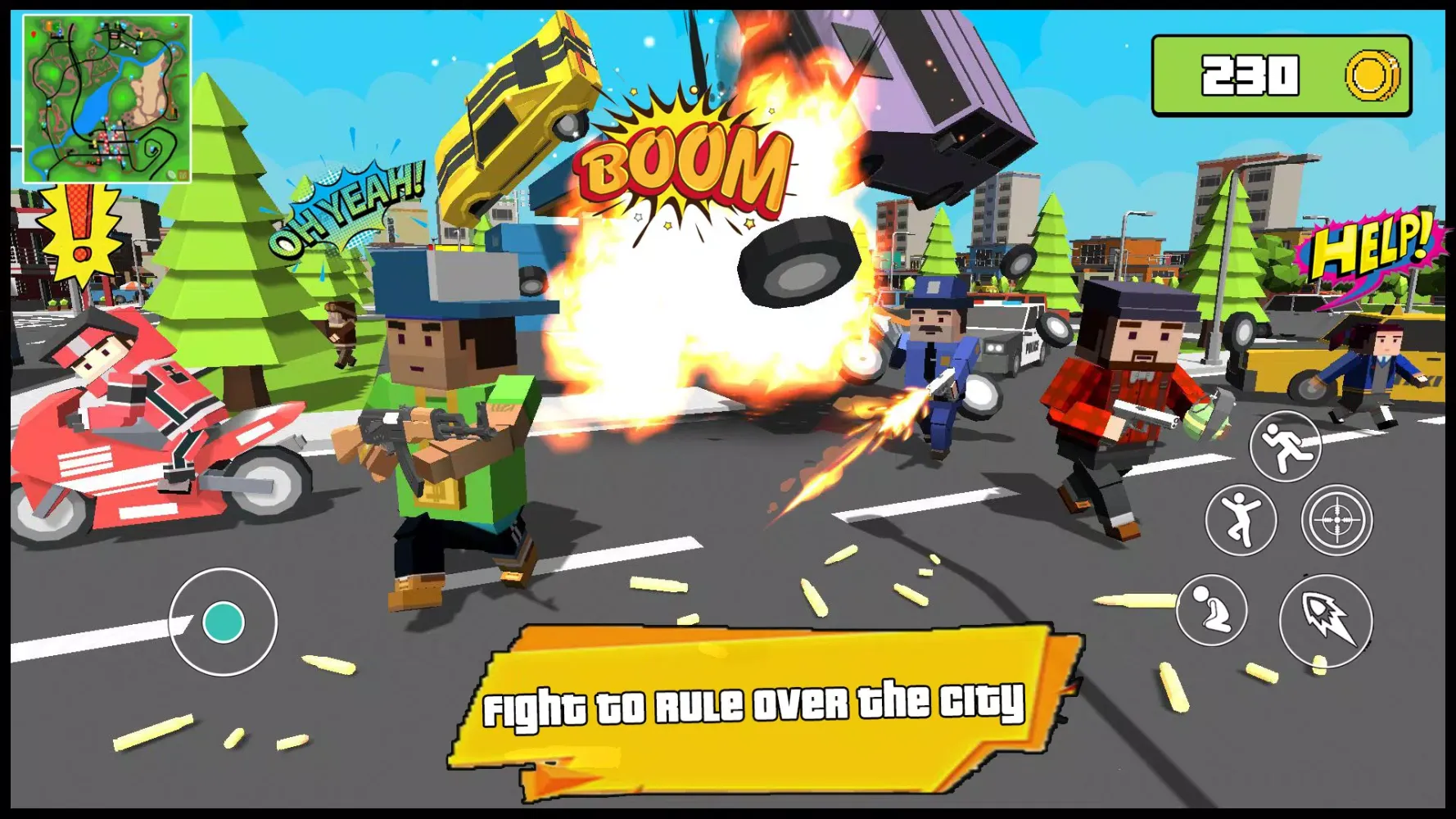 صور Blocky Dude Gangster Auto City