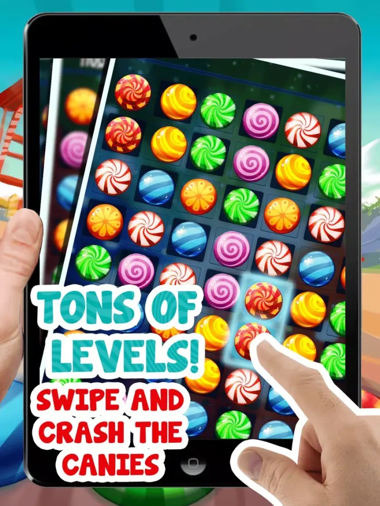 Candy Match 3 Puzzle Free iPad  سکرین شاٹس