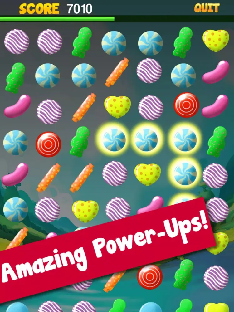 Candy Splash Mania Game - Fun Puzzle Games FREE iPad  Ekran Görüntüleri