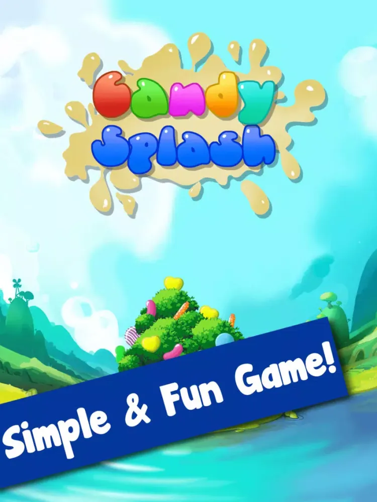 Candy Splash Mania Game - Fun Puzzle Games FREE iPad  Ekran Görüntüleri