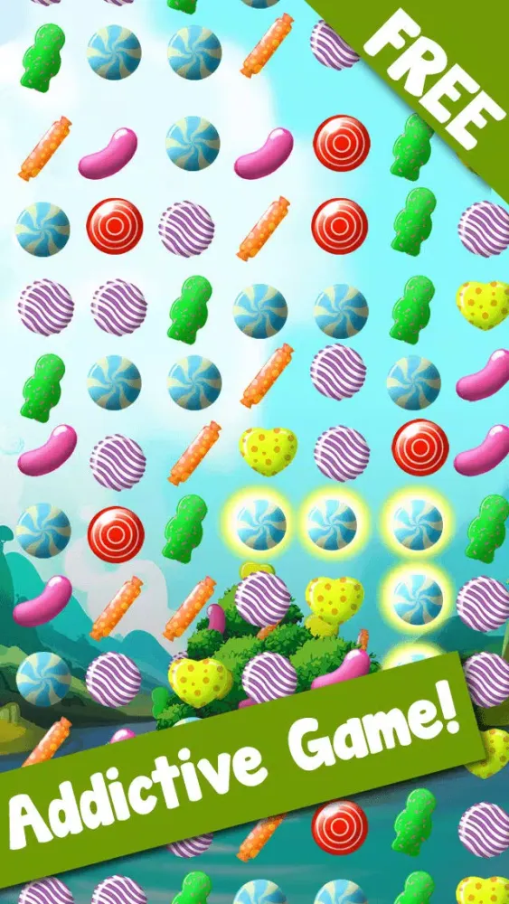 Candy Splash Mania Game - Fun Puzzle Games FREE Ekran Görüntüleri