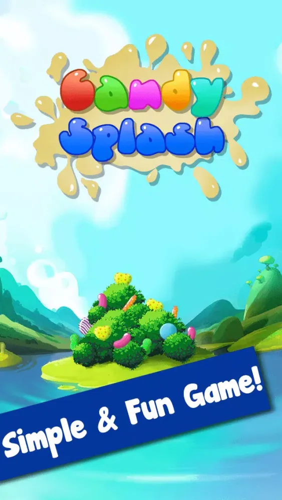 Candy Splash Mania Game - Fun Puzzle Games FREE Ekran Görüntüleri