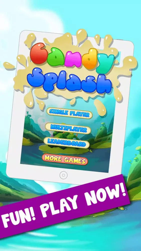 Candy Splash Mania Game - Fun Puzzle Games FREE Ekran Görüntüleri