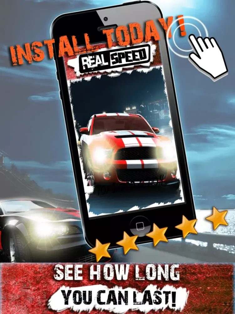 Real Need for Asphalt Speed Race - Underground Addiction Classics FREE iPad 应用截图