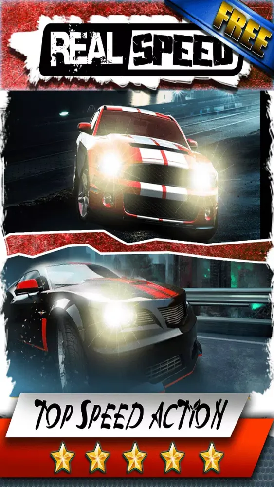Real Need for Asphalt Speed Race - Underground Addiction Classics FREE应用截图