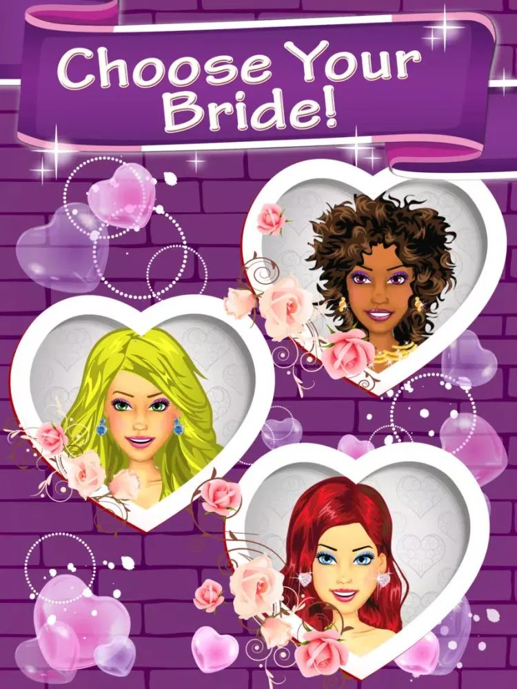 تصاویر Wedding Day Dress-Up - Fashion Your 3D Girls With Style FREE iPad 