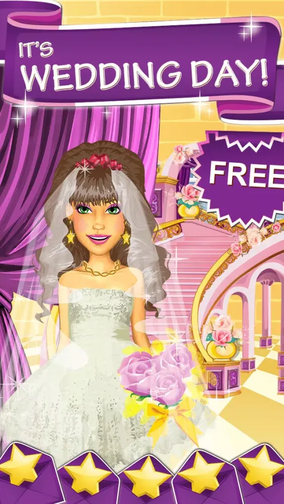 تصاویر Wedding Day Dress-Up - Fashion Your 3D Girls With Style FREE