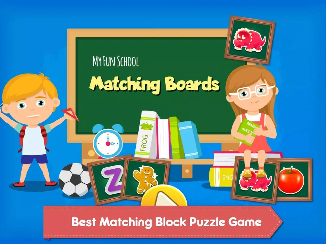 Tangkapan layar My Fun School Matching Boards iPad 