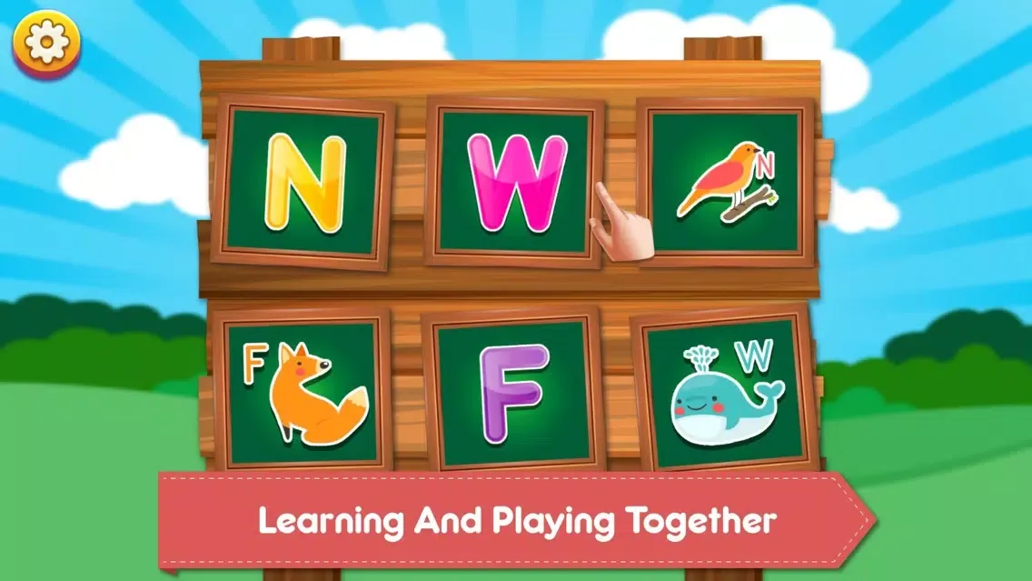 Tangkapan layar My Fun School Matching Boards