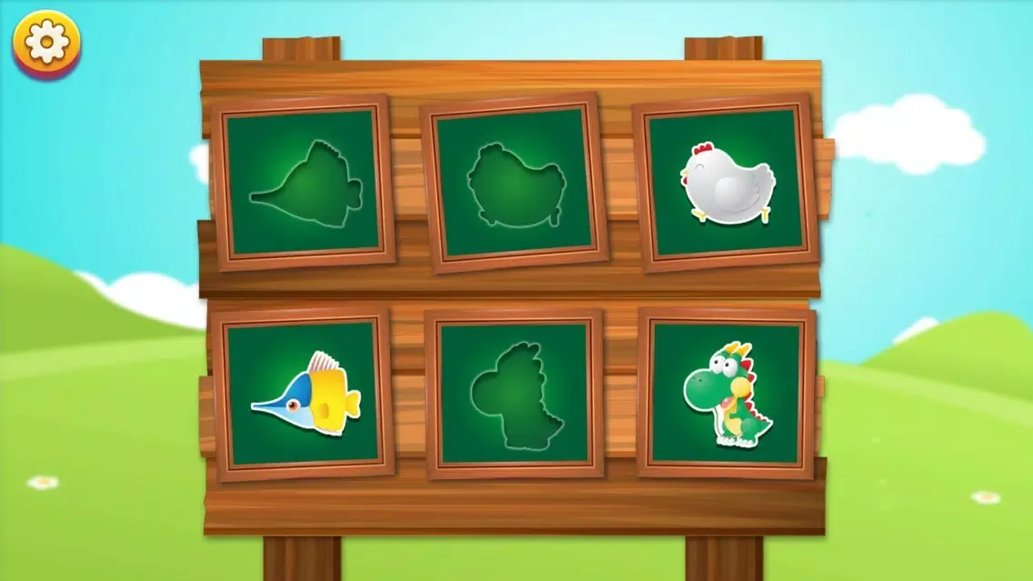 Tangkapan layar My Fun School Matching Boards