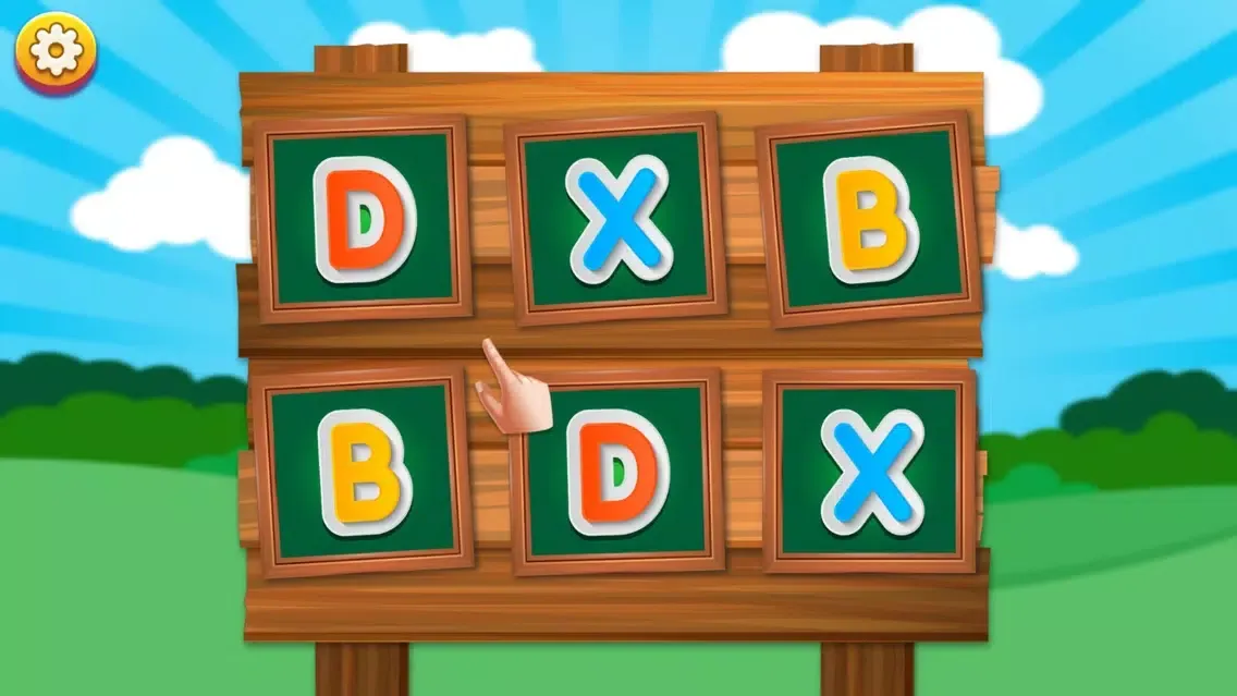 Tangkapan layar My Fun School Matching Boards