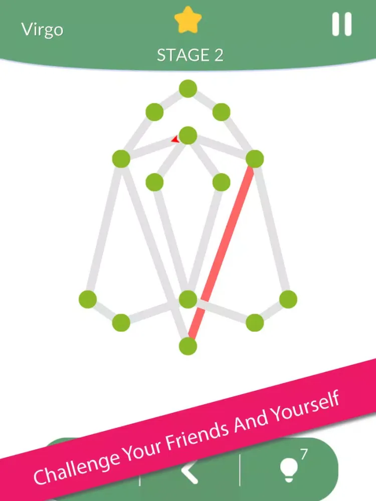 تصاویر One 1 Line Only Puzzle iPad 