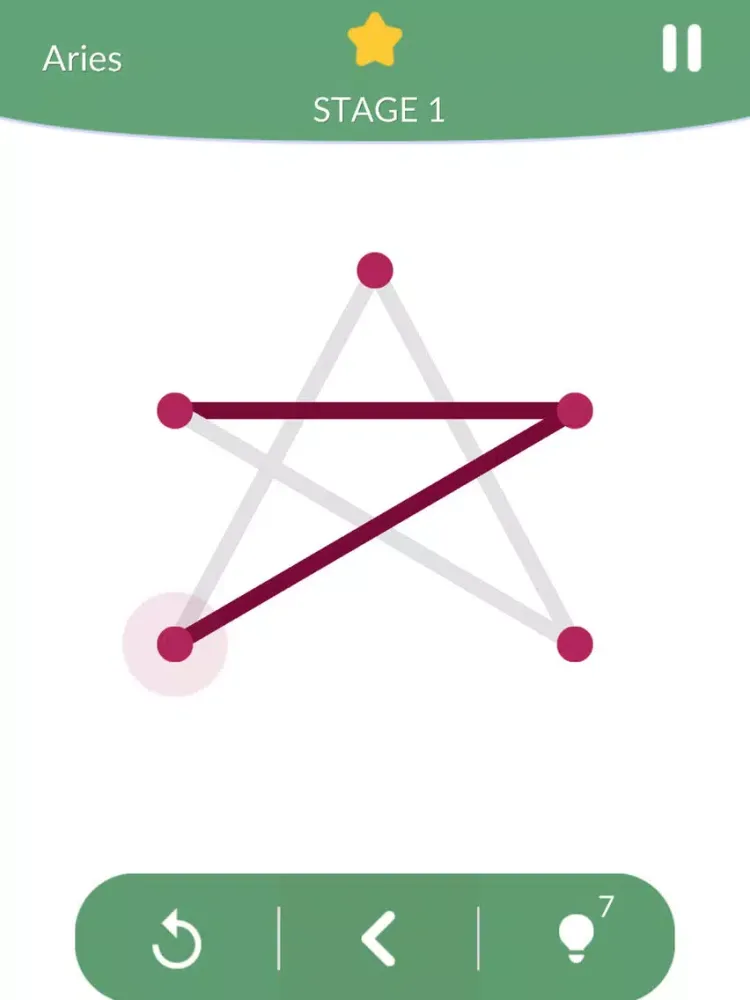 تصاویر One 1 Line Only Puzzle iPad 