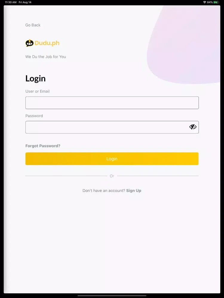 Dudu.ph iPad  スクリーンショット