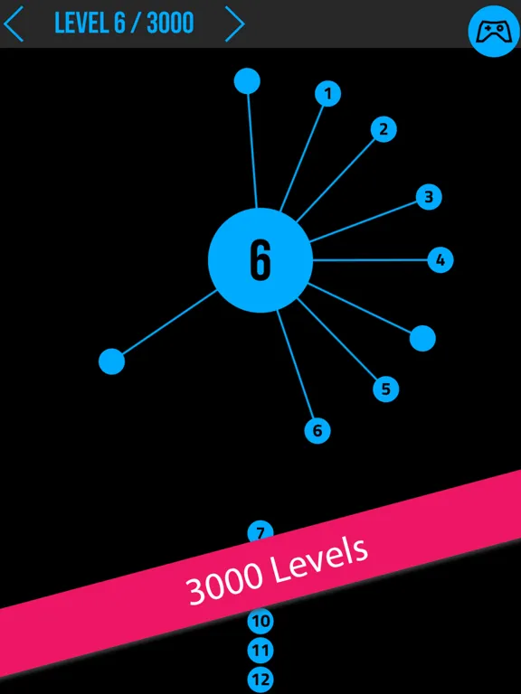 A And A Blue : 3000 Levels iPad 应用截图