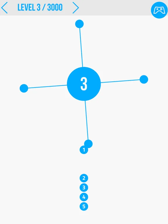 A And A Blue : 3000 Levels iPad 应用截图