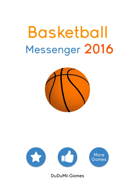 Ảnh chụp màn hình của Basketball Messenger 2016 iPad 