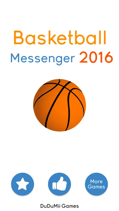 Ảnh chụp màn hình của Basketball Messenger 2016