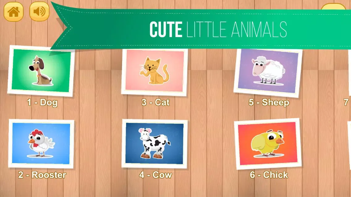 Kids Jigsaw Puzzle World : Animals - Game for Kids for learning应用截图