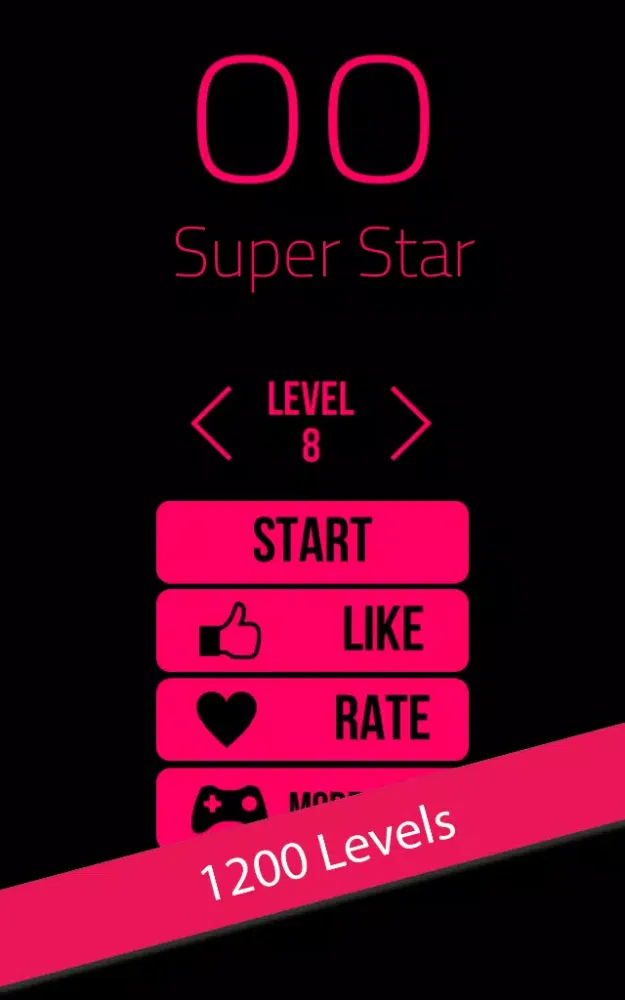 oo Super Star : 1200 Levels应用截图