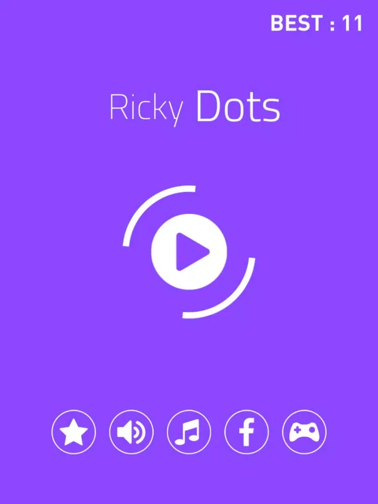 Tangkapan layar Ricky Dots - NEW iPad 
