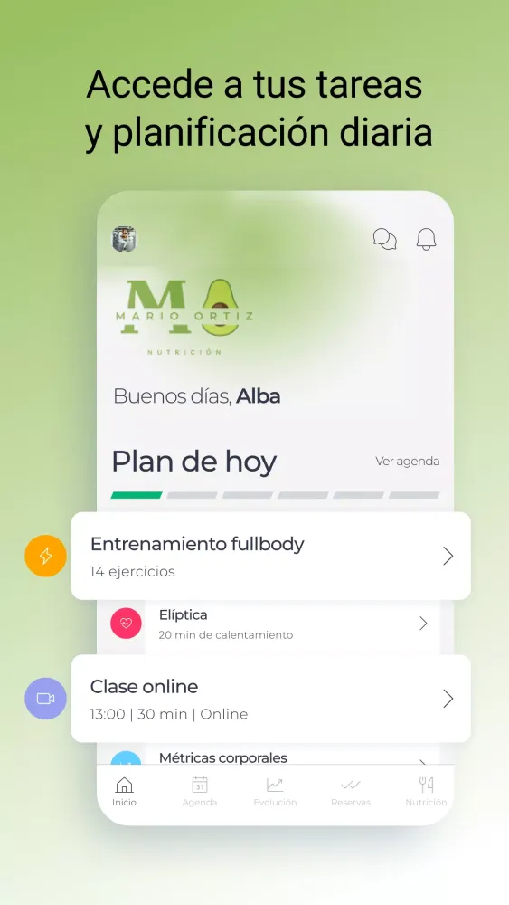 Mario Ortiz Nutrición Screenshots