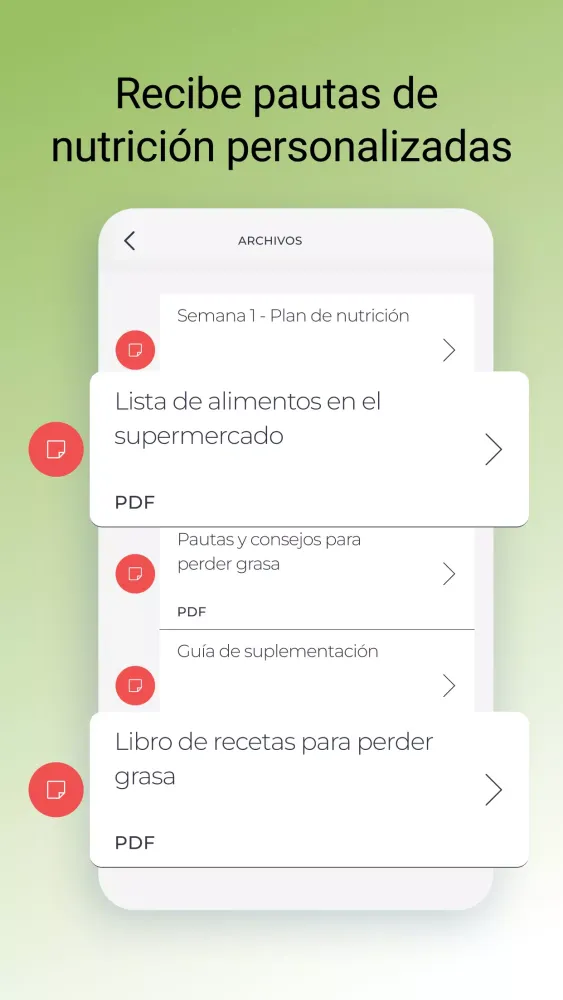 Mario Ortiz Nutrición Screenshots