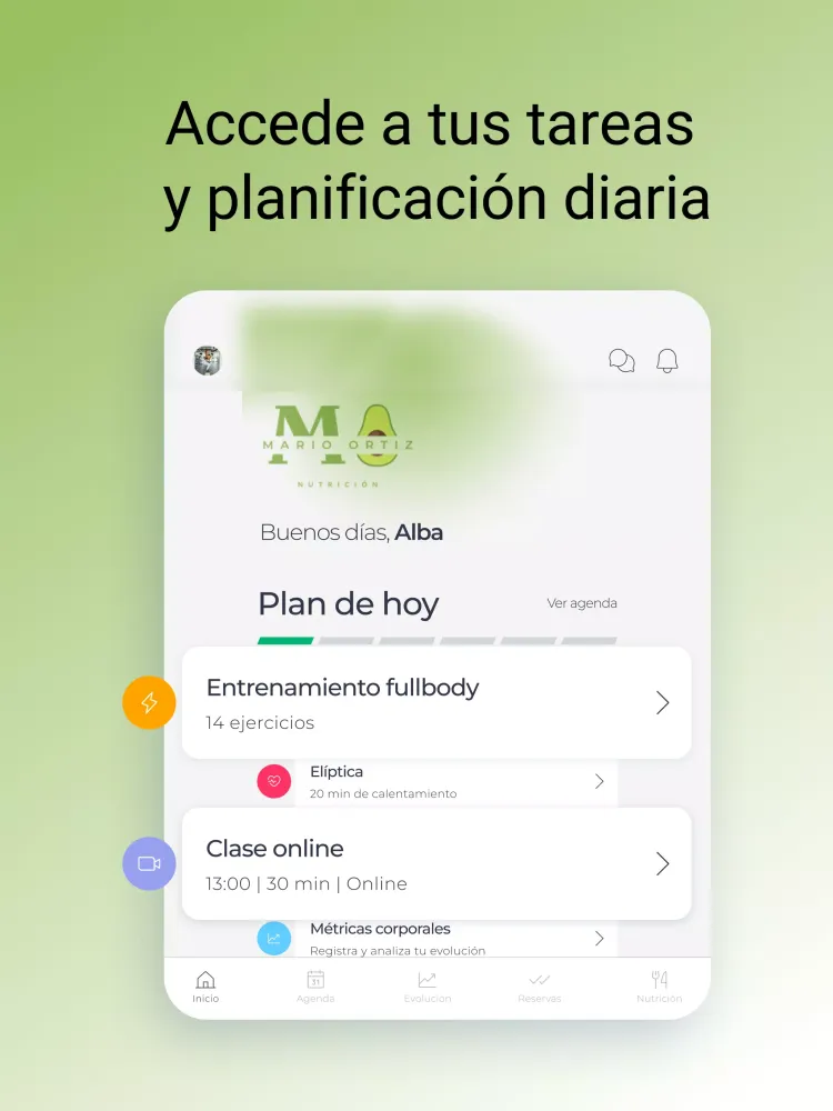 Mario Ortiz Nutrición Screenshots