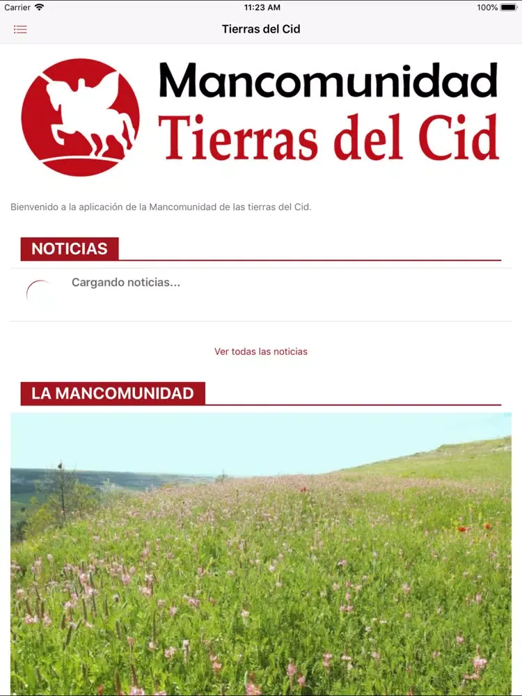 Скриншоты Mancomunidad Tierras del Cid iPad 