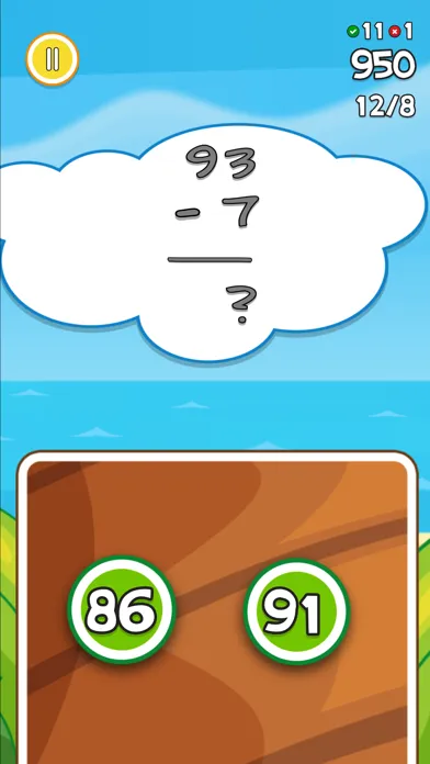Capturas de pantalla de MEGA Subtraction 1-100 FREE