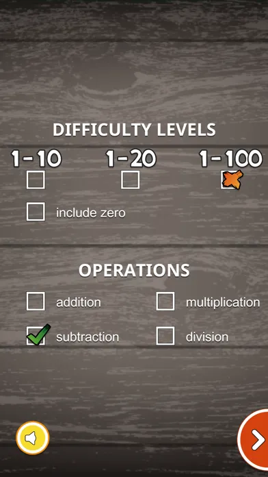 Capturas de pantalla de MEGA Subtraction 1-100 FREE