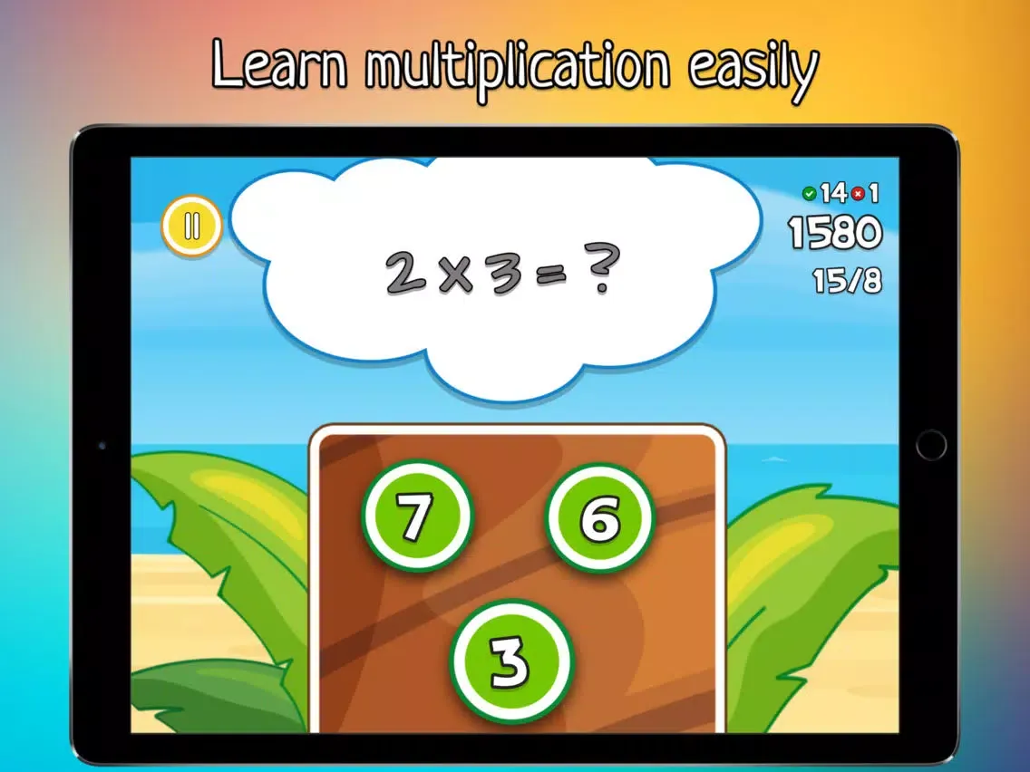 MEGA Multiplication 1-100 iPad  스크린샷