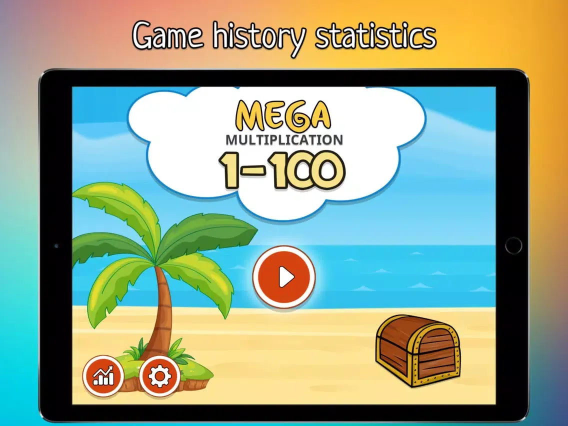 MEGA Multiplication 1-100 iPad  스크린샷