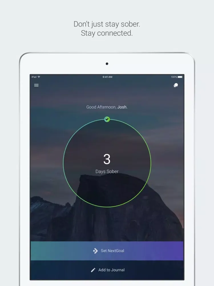 Next Recovery iPad  Screenshots
