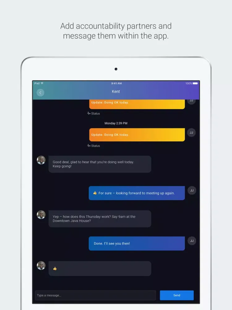 Next Recovery iPad  Screenshots