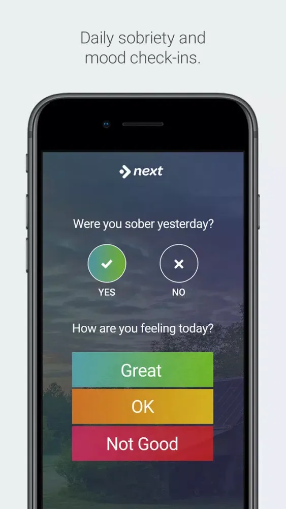 Next Recovery Screenshots