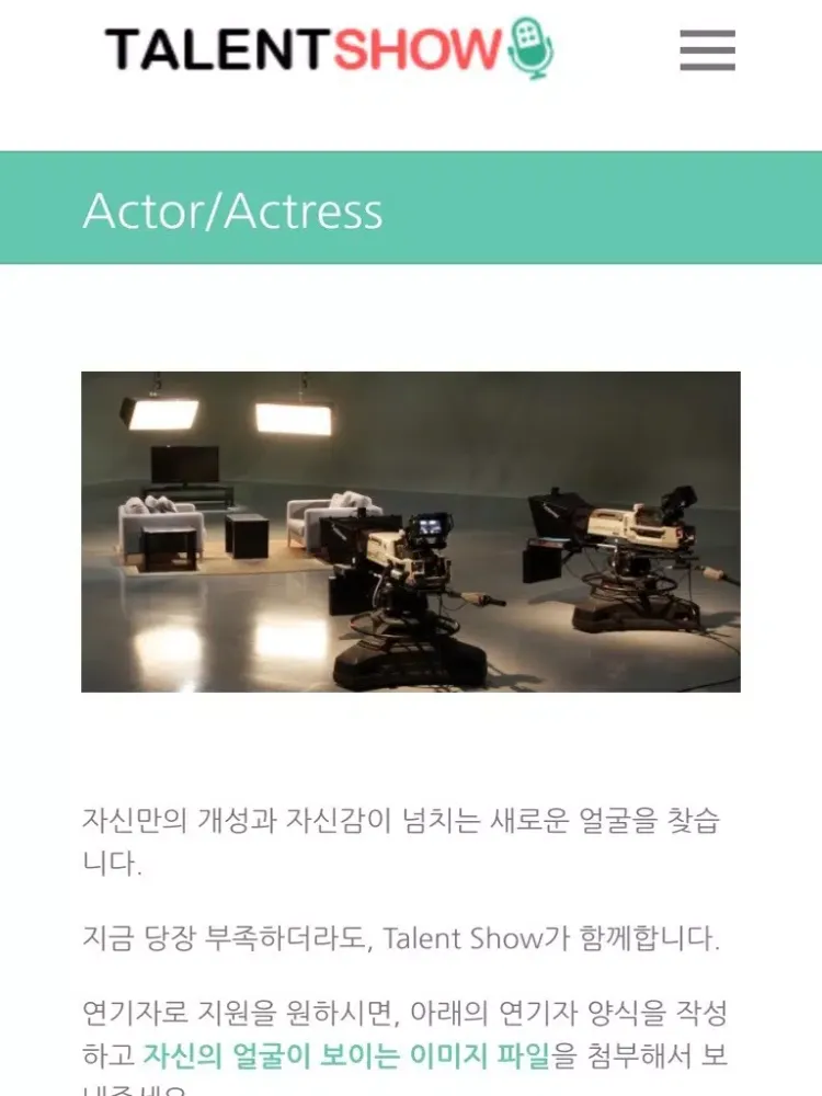 صور Talent Show - for song writer, singer and actor iPad 