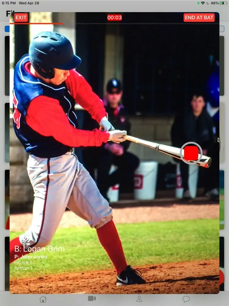 Capturas de pantalla de Dugout Baseball iPad 