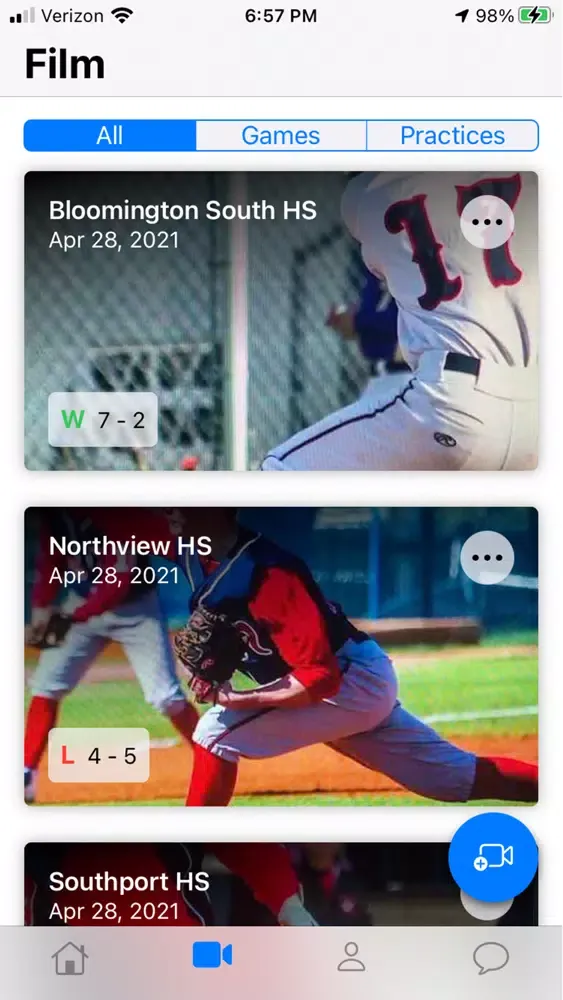 Capturas de pantalla de Dugout Baseball