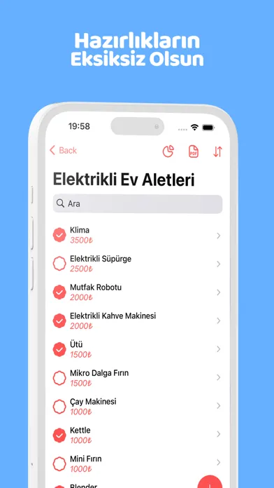 Düğün Listem+ 스크린샷