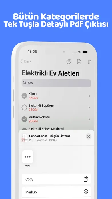 Düğün Listem+ 스크린샷
