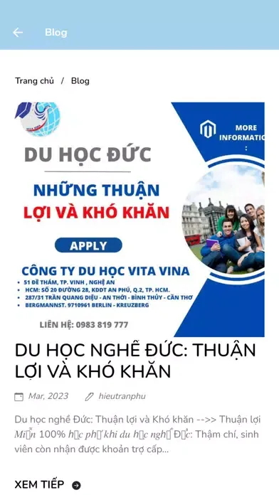 VITA VINA EDU Screenshots