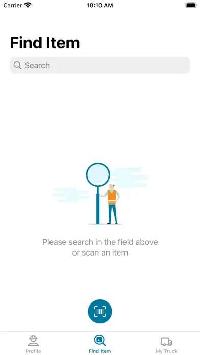 Material  Checkout Screenshots