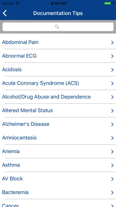 Duke Provider Handbook Screenshots