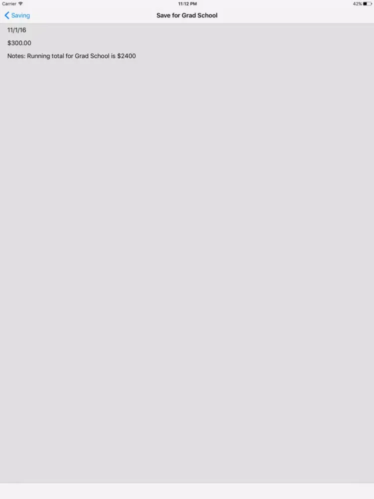 Screenshot di Balanced Budgeting iPad 