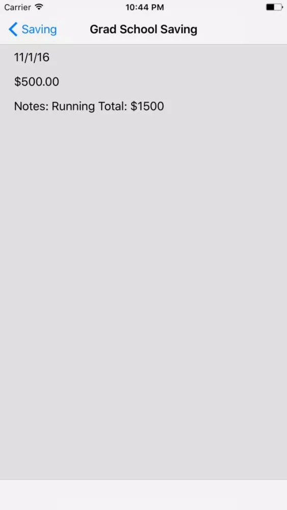 Screenshot di Balanced Budgeting