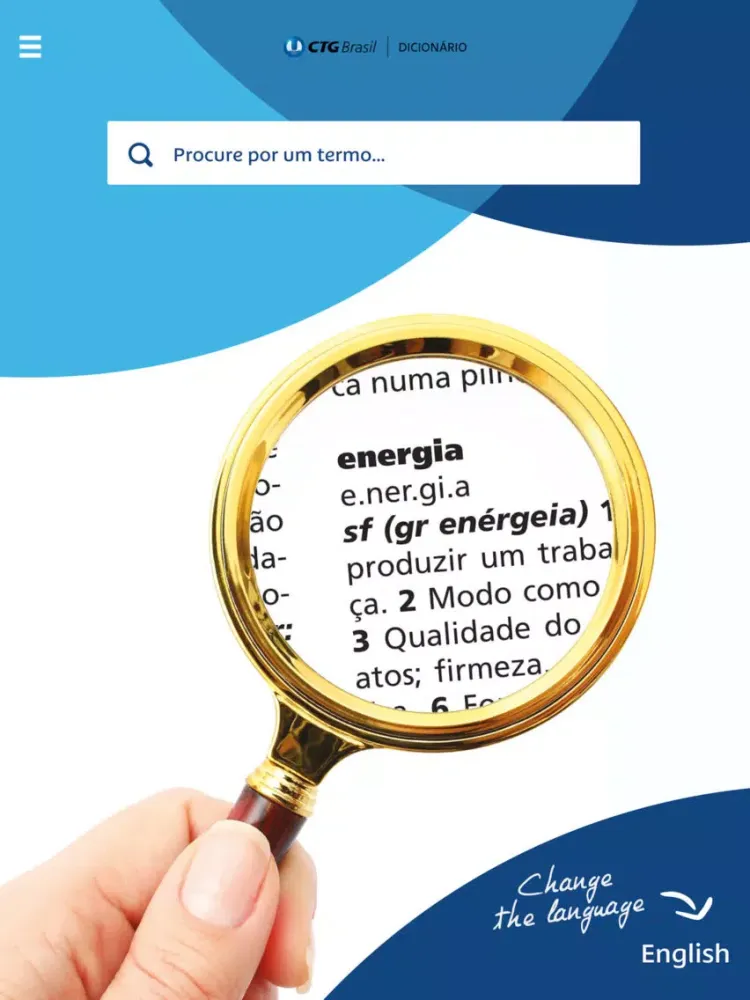 Dicionário de Energia Elétrica CTG Brasil iPad  স্ক্রিনশট