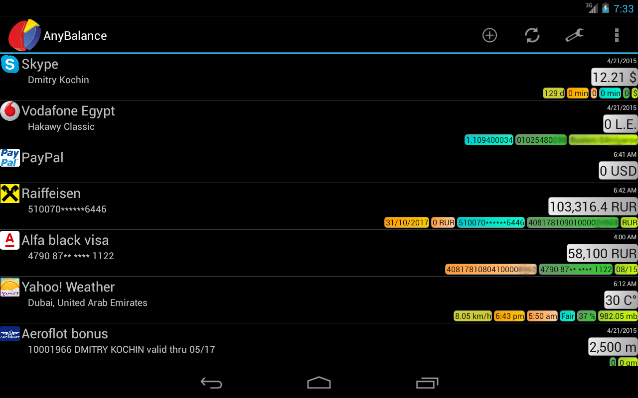 AnyBalance Screenshots2