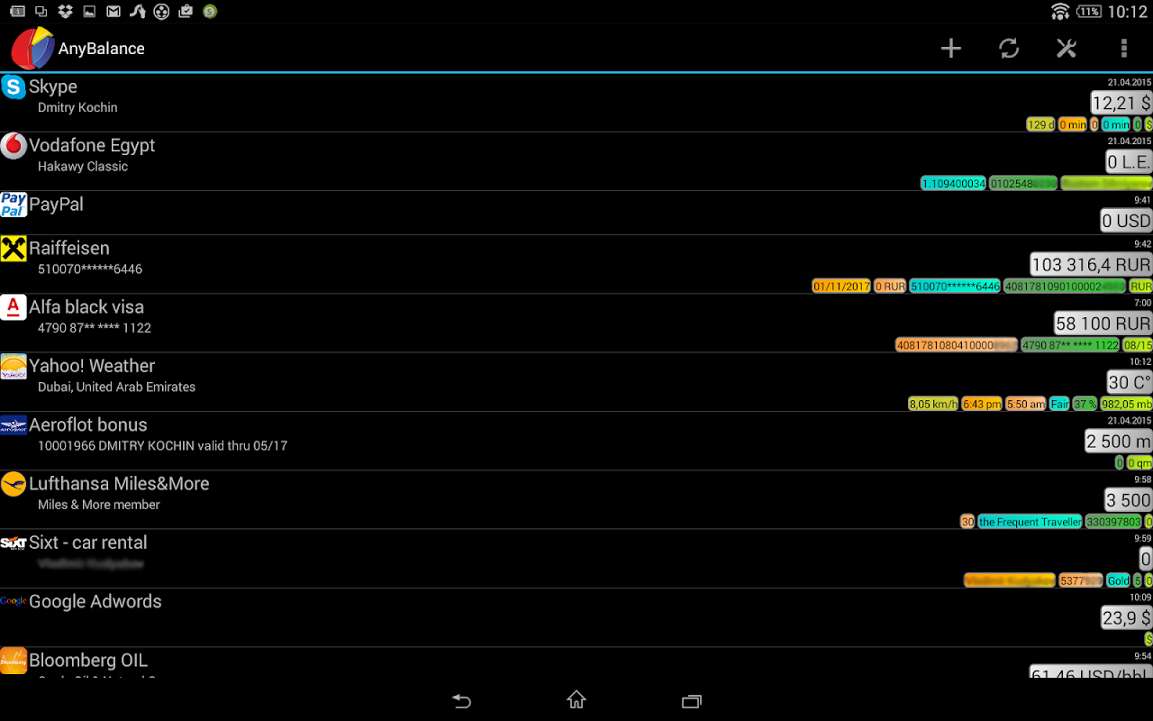AnyBalance Screenshots8