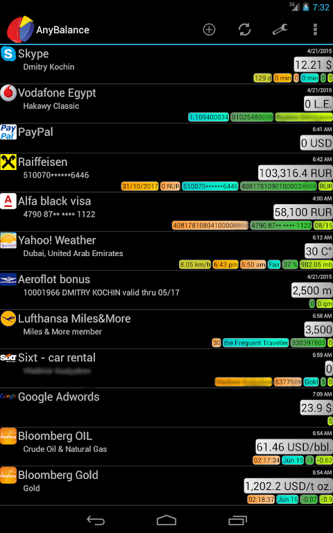 AnyBalance Screenshots9